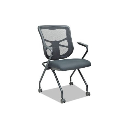 Alera Alera Elusion Nesting Chairs - Mesh Back - 2 Per Carton ALEEL4914